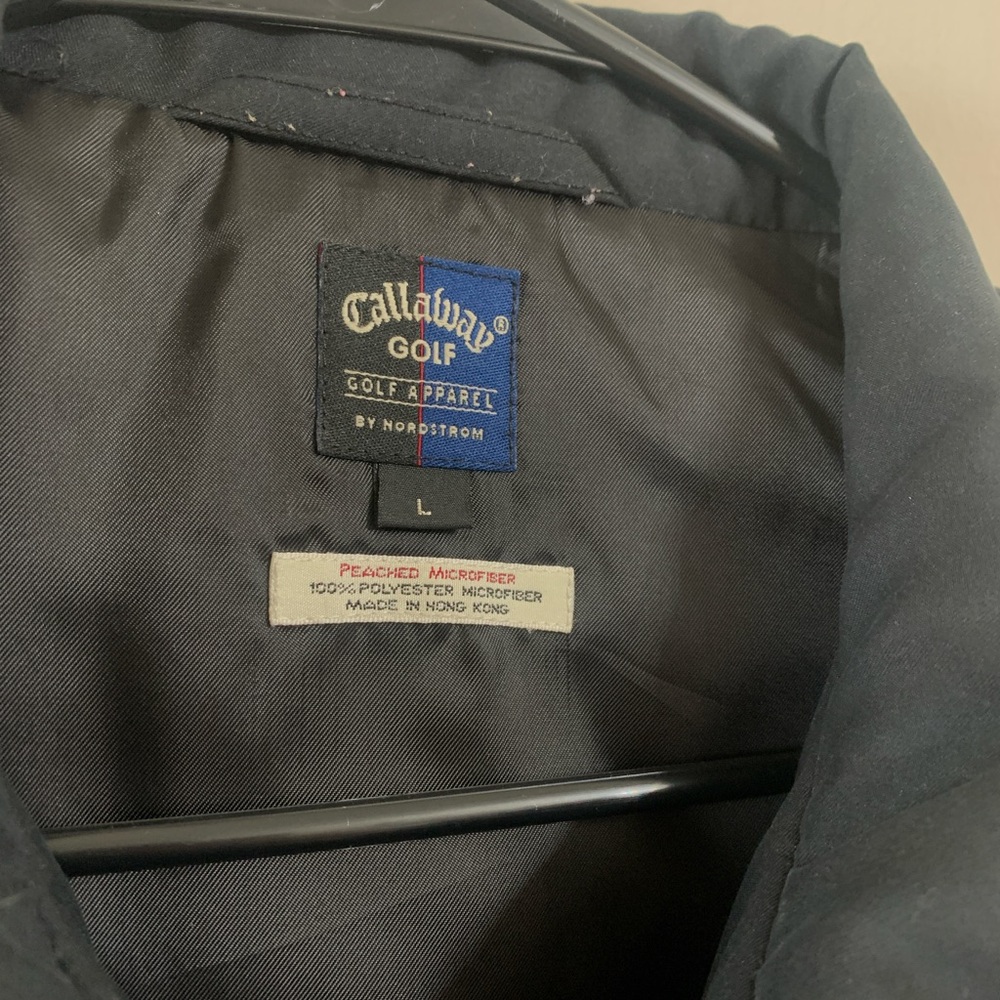 Callaway Golf Vest - black size large - Picture 2 of 4